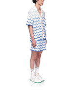 Wavy Gradient Crochet Shirt 2 Blanc - photo 5/6 - UrbanDrip