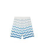 Short Wavy Gradient Crochet Shorts Blanc - photo 6/6 - UrbanDrip