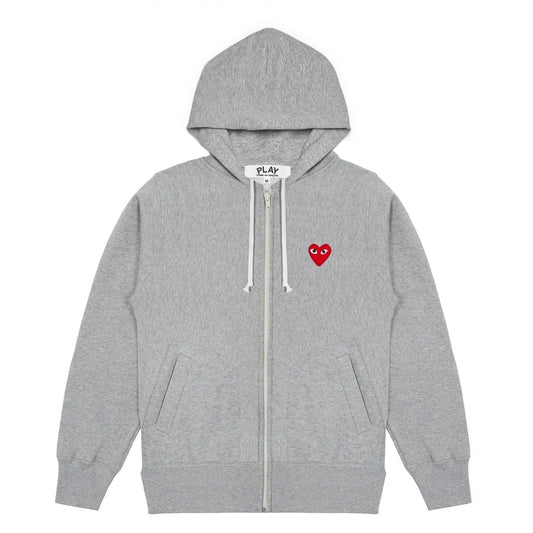 Sweat zippé Avec Capuche Gris - photo 1/2 - UrbanDrip