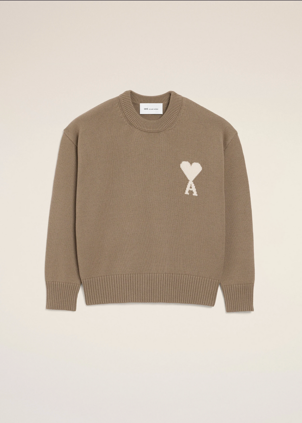 Sweat PULL COL ROND AMl Beige - photo 1/5 - UrbanDrip