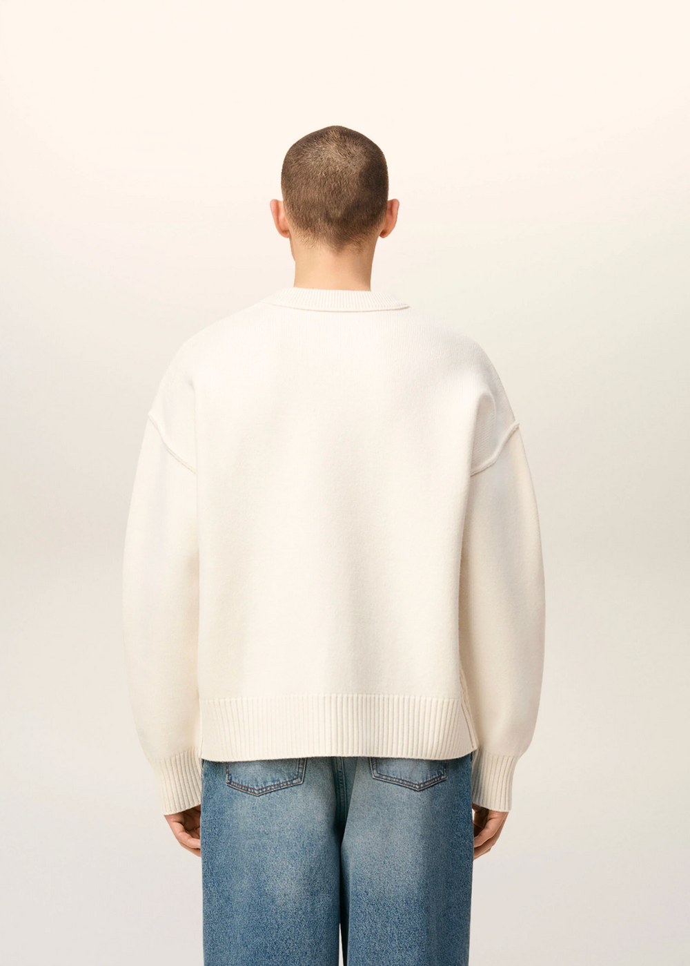 Sweat PULL COL ROND AMl Blanc - photo 4/5 - UrbanDrip