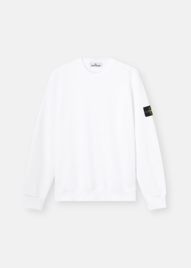 Sweat PULL COTON STONE Blanc - photo 1/5 - UrbanDrip