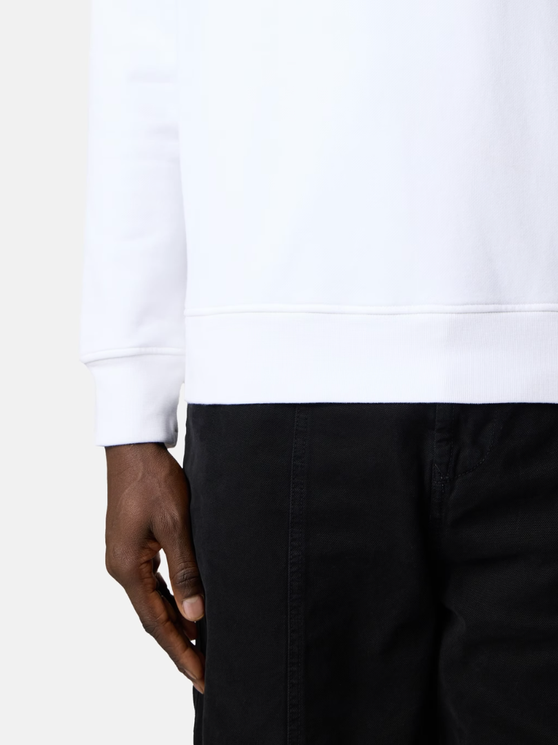 Sweat PULL COTON STONE Blanc - photo 3/5 - UrbanDrip