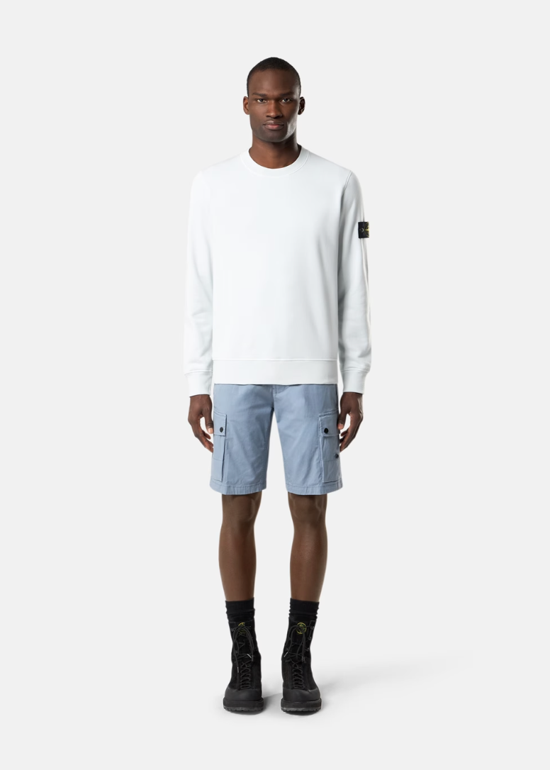 Sweat PULL COTON STONE Bleu Ciel - photo 2/5 - UrbanDrip