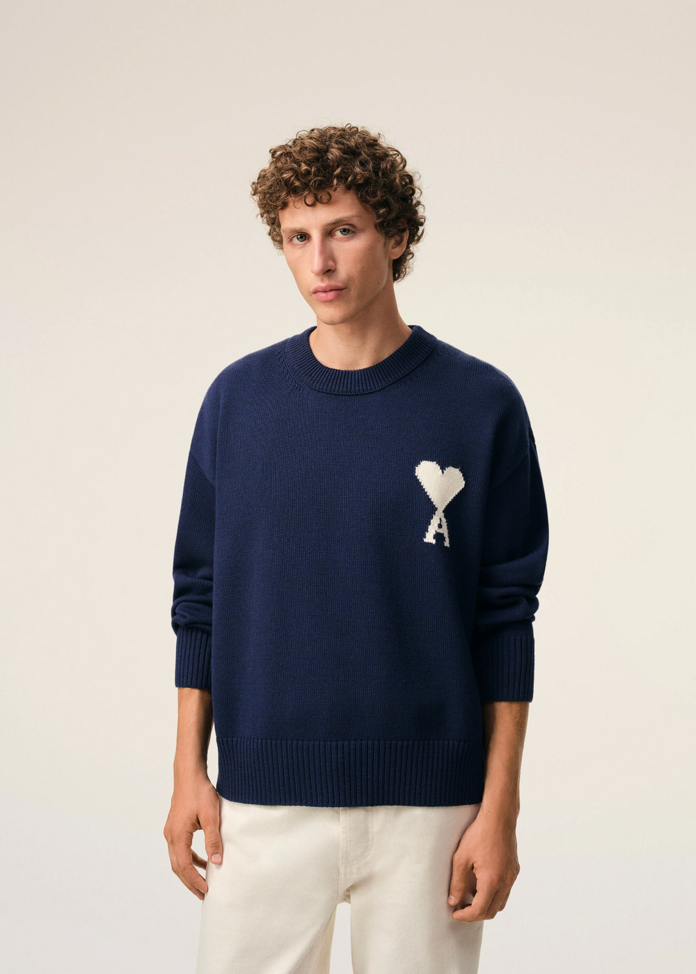 Sweat PULL COL ROND AMl Bleu - photo 2/5 - UrbanDrip