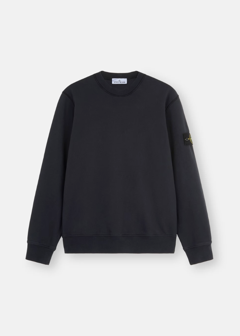 Sweat PULL COTON STONE Bleu Marine - photo 1/5 - UrbanDrip