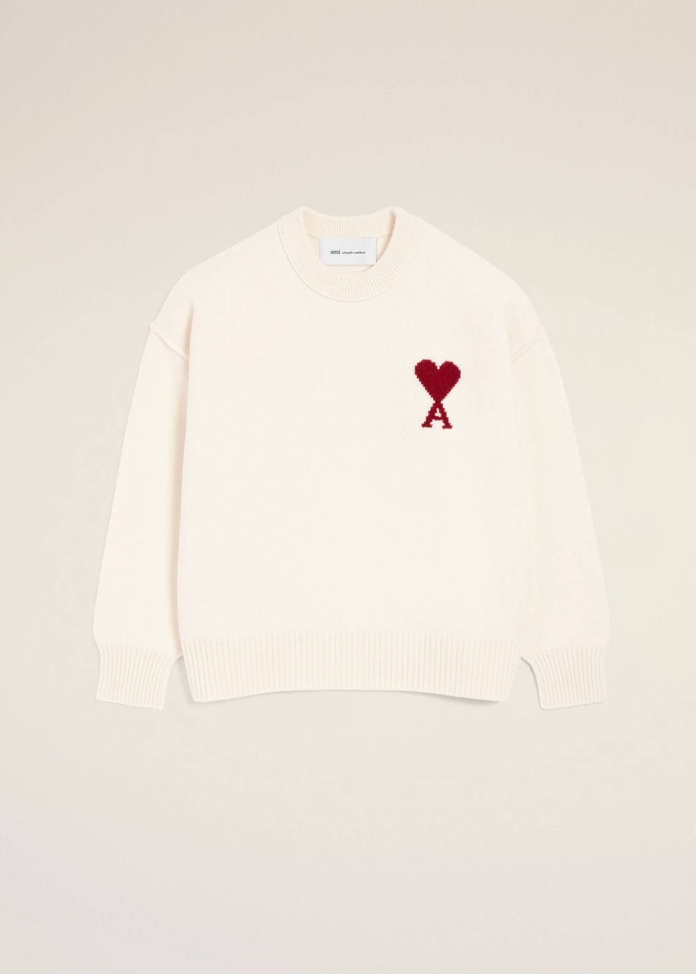 Sweat PULL COL ROND AMI Blanc - photo 1/5 - UrbanDrip