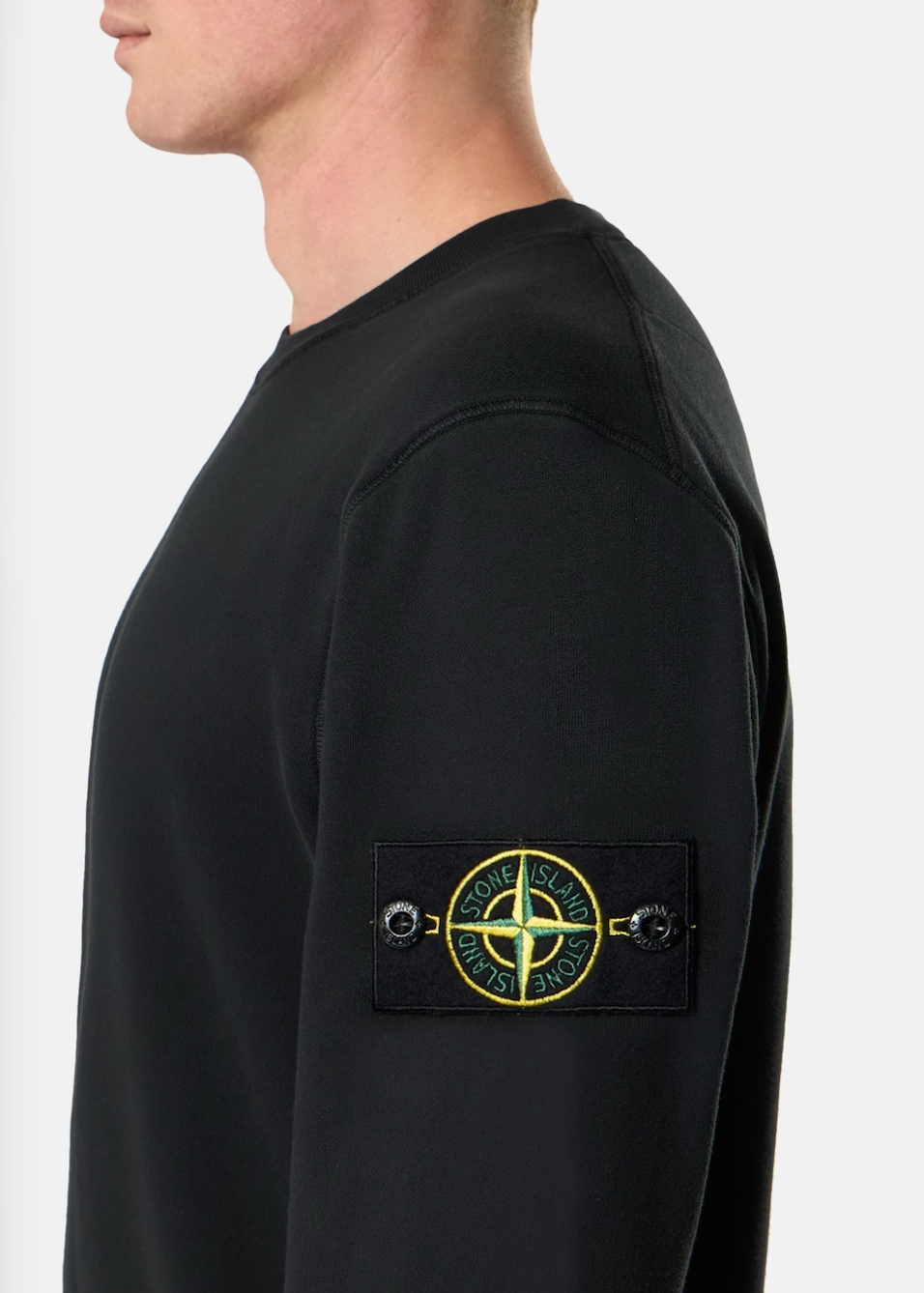 Sweat PULL COTON STONE Noir - photo 2/5 - UrbanDrip