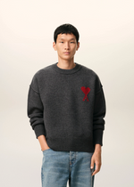Sweat PULL COL ROND AMl Gris - photo 2/5 - UrbanDrip