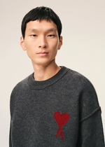 Sweat PULL COL ROND AMl Gris - photo 3/5 - UrbanDrip