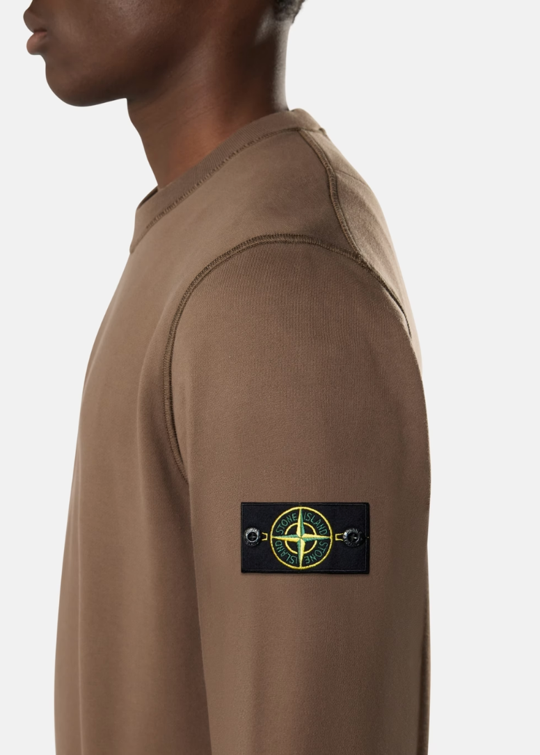 Sweat PULL COTON STONE Marron - photo 3/5 - UrbanDrip