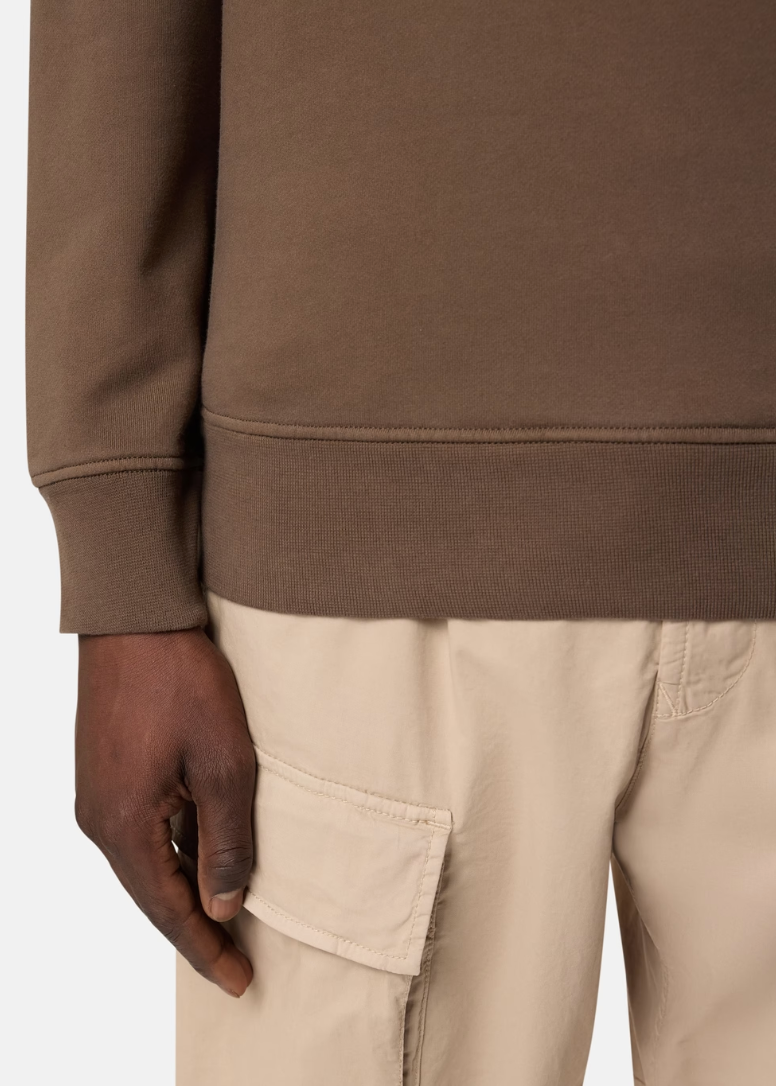 Sweat PULL COTON STONE Marron - photo 4/5 - UrbanDrip
