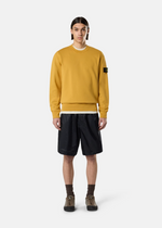 Sweat PULL COTON MOUTARDE STONE - photo 2/5 - UrbanDrip