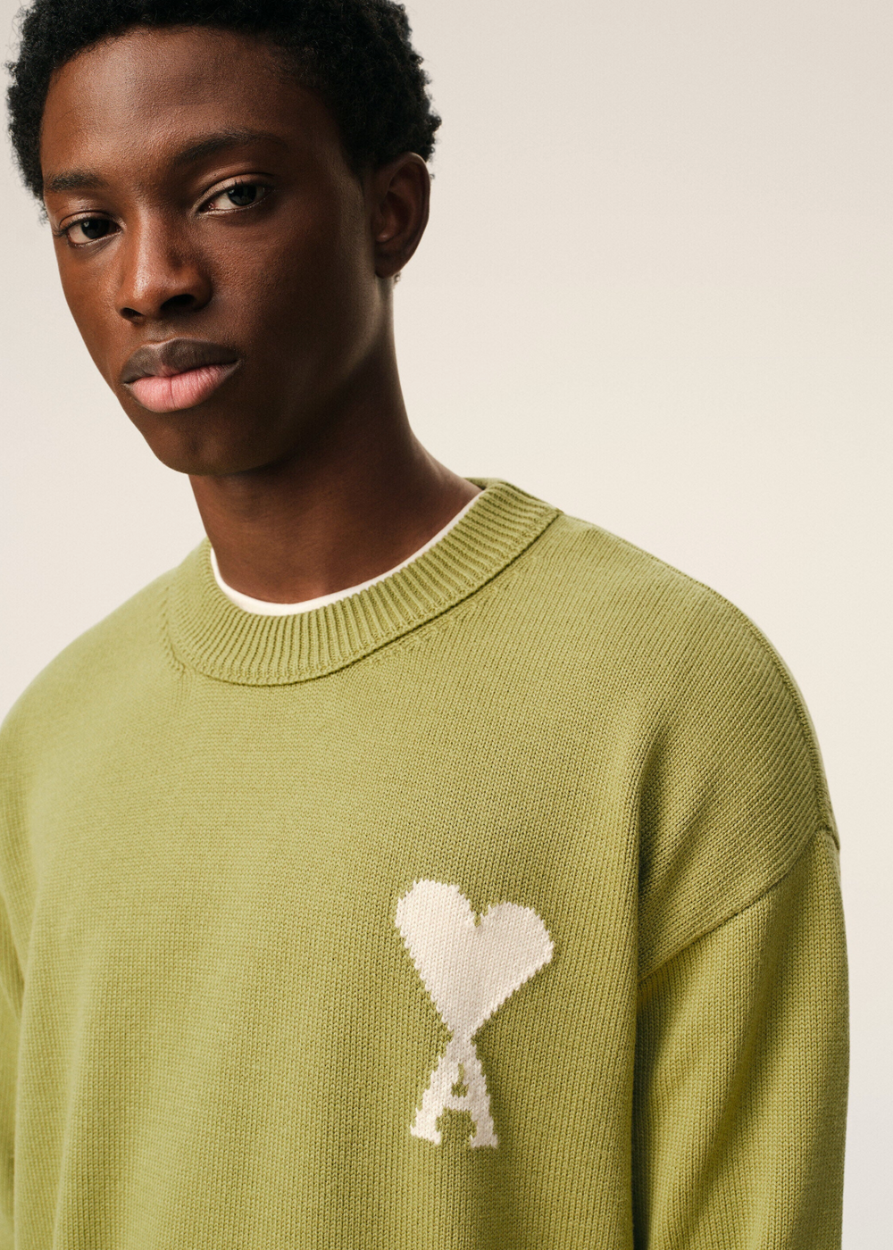Sweat PULL COL ROND AMl Vert - photo 3/5 - UrbanDrip