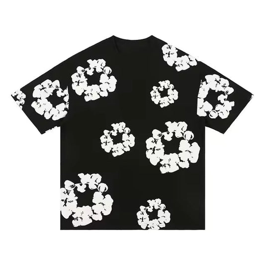 T-Shirt Denim Noir - UrbanDrip