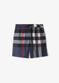 Short de bain Bleu