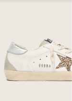 Sneakers paillettes dorées et daim Doré Gris - photo 4/4 - UrbanDrip