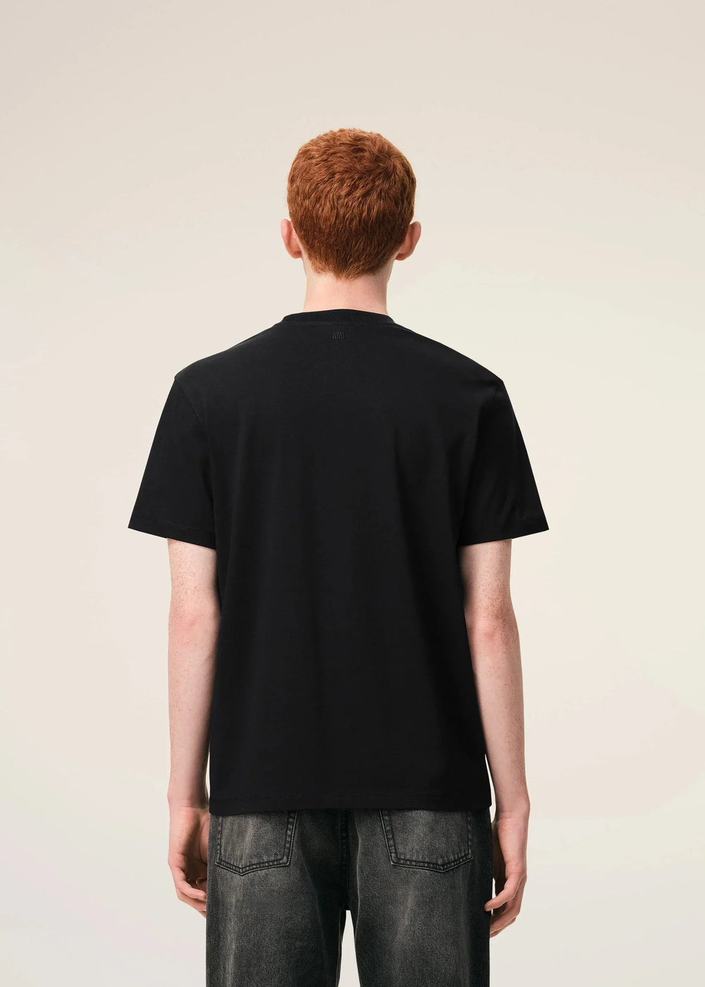 T-Shirt AMI Noir - photo 3/3 - UrbanDrip