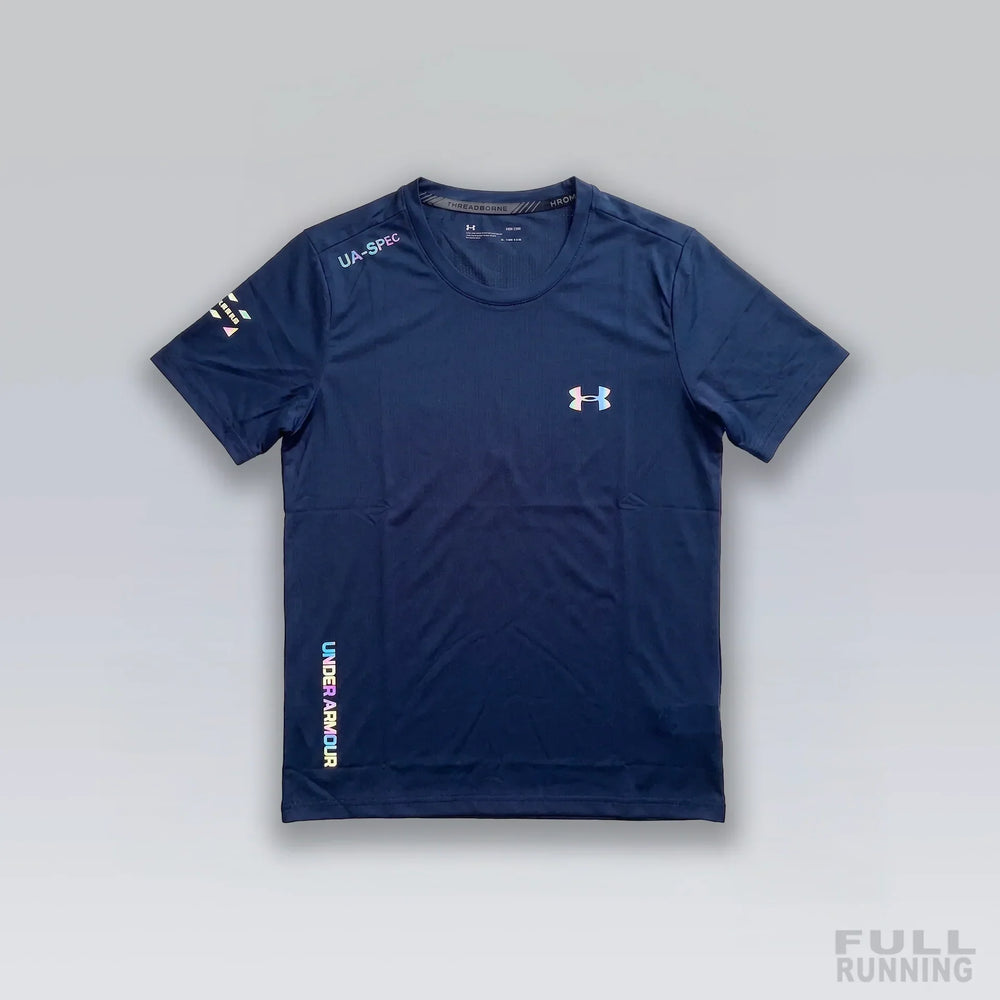T-shirt Under réfléchissant Bleu