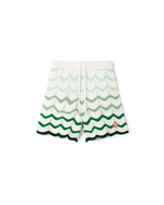 Short Wavy Gradient Crochet Shorts 2 Blanc - photo 1/6 - UrbanDrip