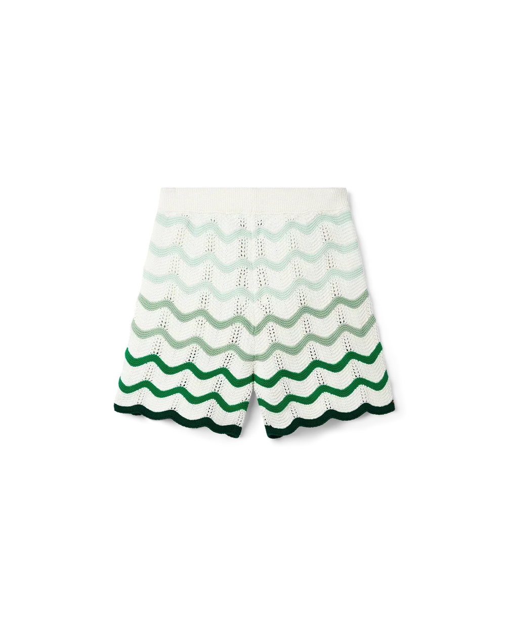 Short Wavy Gradient Crochet Shorts 2 Blanc - photo 6/6 - UrbanDrip