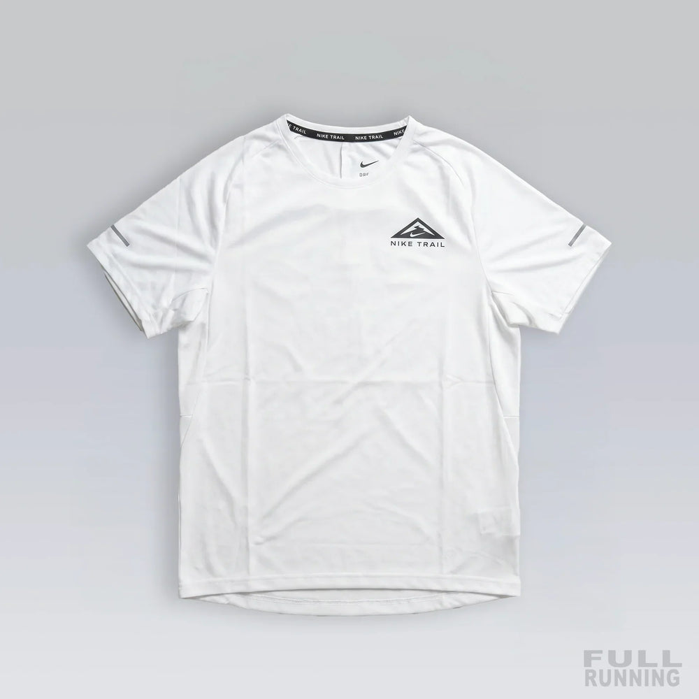 T-shirt Trail Réfléchissant Blanc