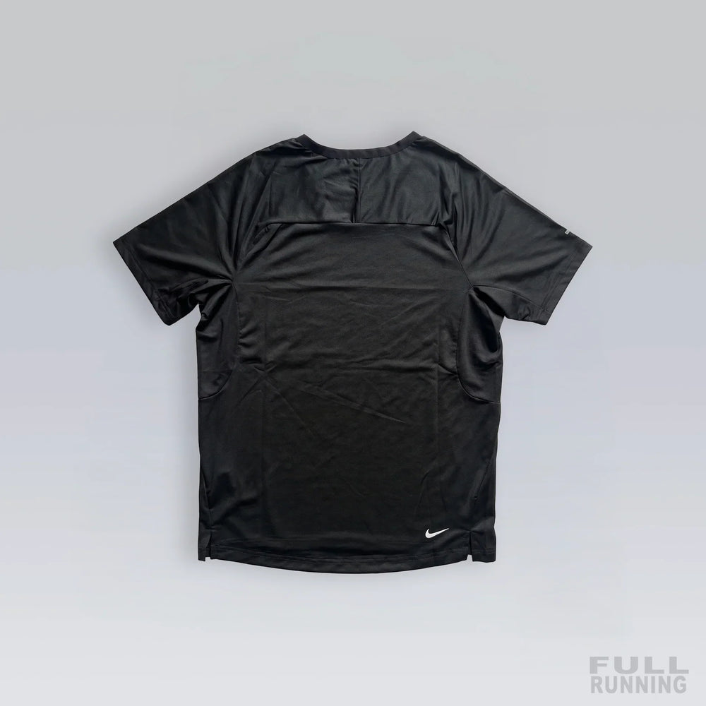 T-shirt Trail Réfléchissant Noir