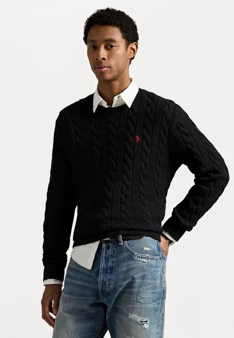 Sweat Pull En Laine Noir - photo 2/3 - UrbanDrip