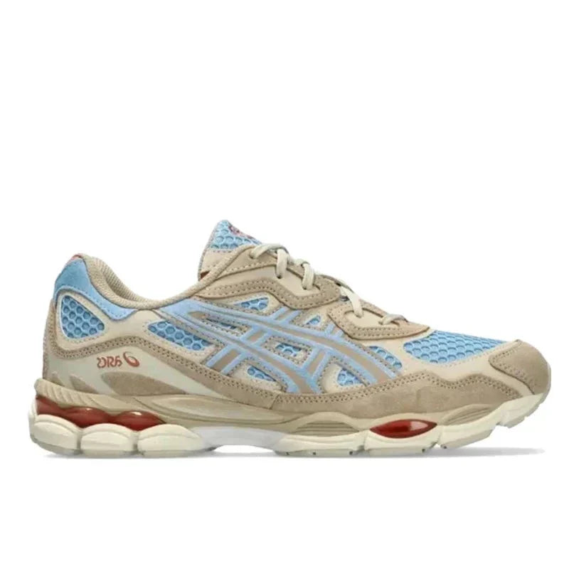 Sneakers Gel NYC Crêpe Et Bleu Beige - UrbanDrip