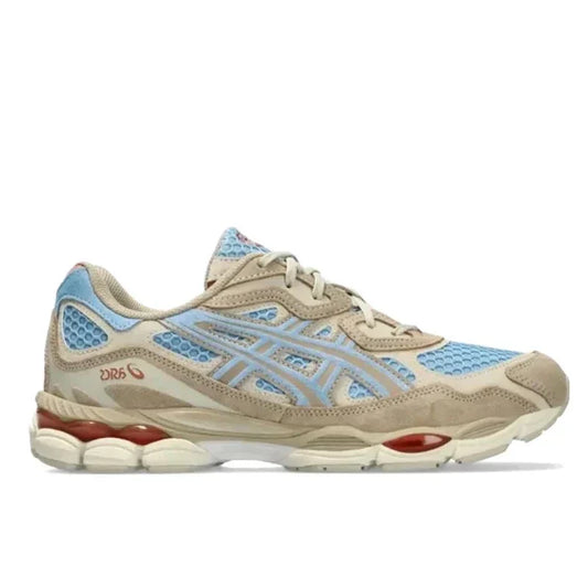 Sneakers Gel NYC Crêpe Et Bleu Beige - UrbanDrip