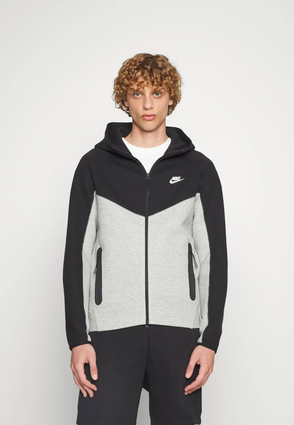 Zip Nouveau Zippé Noir Et Gris - photo 3/4 - UrbanDrip