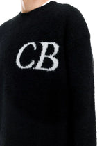 Sweat Pull CB Logo Knit Noir - photo 2/5 - UrbanDrip