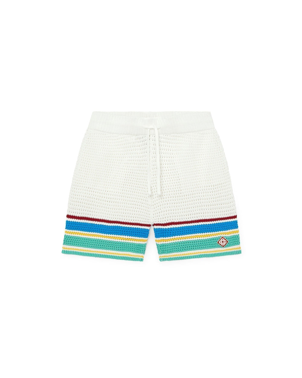 Short Crochet Tennis Shorts 2 Blanc - photo 1/6 - UrbanDrip