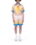Short L Arc Silk Shorts Multicolore - photo 2/6 - UrbanDrip