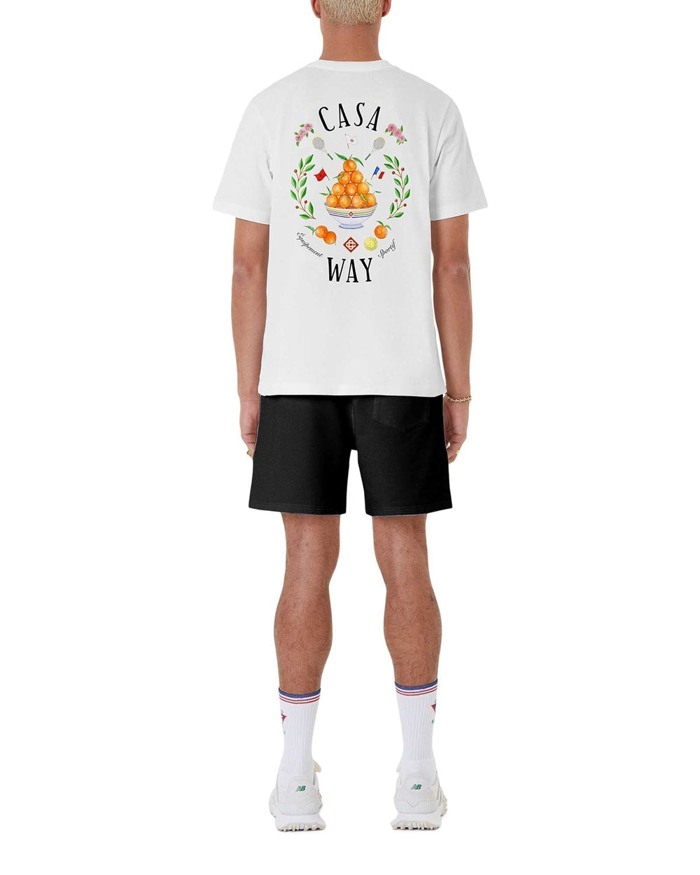 T-Shirt Casa Way 3 Blanc - photo 2/4 - UrbanDrip