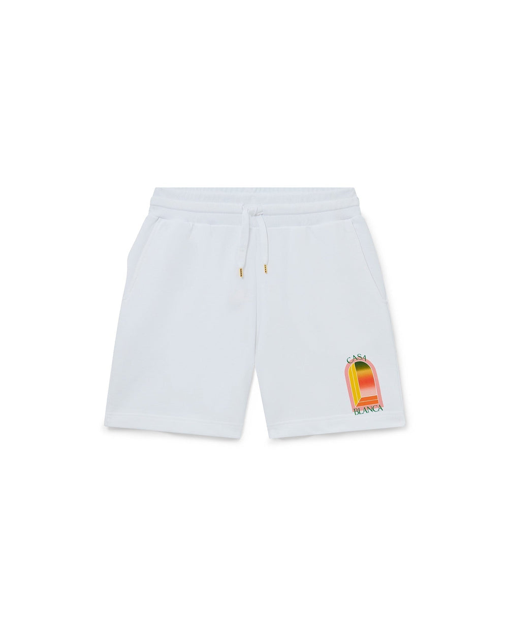 Gradient L Arche Sweatshorts Blanc - photo 1/6 - UrbanDrip