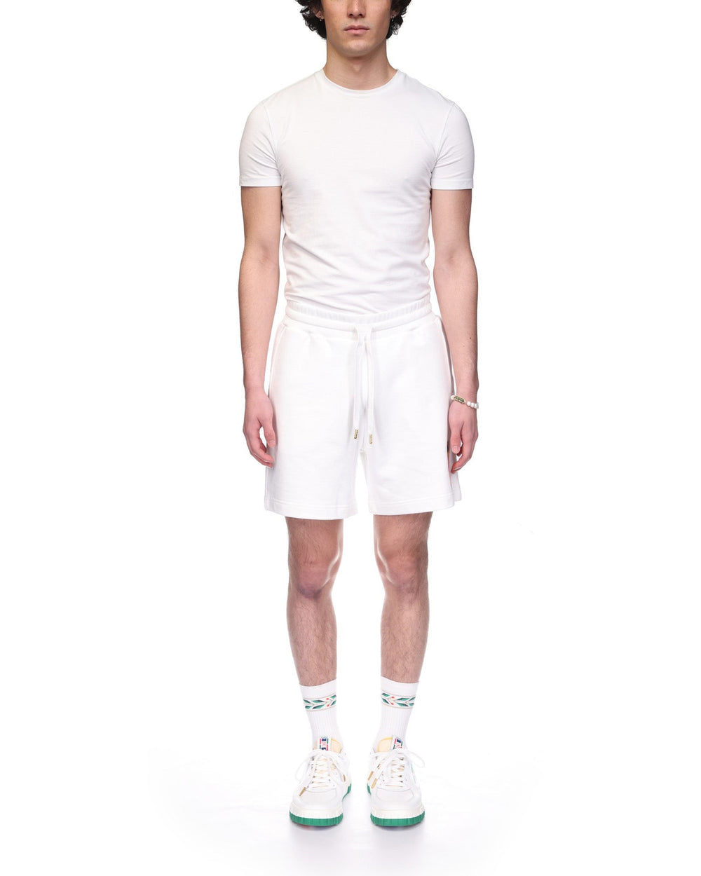 Gradient L Arche Sweatshorts Blanc - photo 2/6 - UrbanDrip
