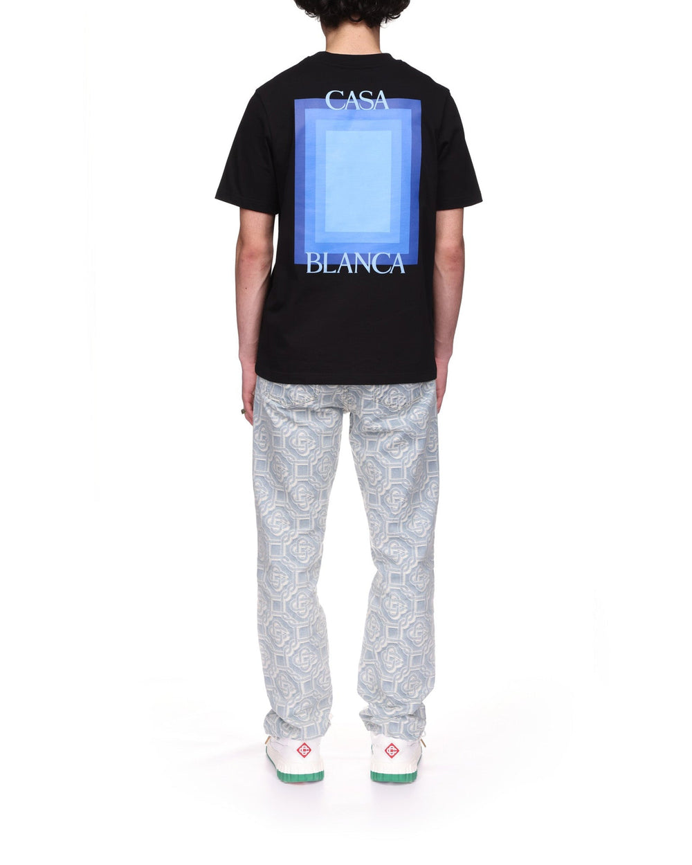 T-Shirt Gradient Casa Logo 5 Blanc - photo 2/6 - UrbanDrip