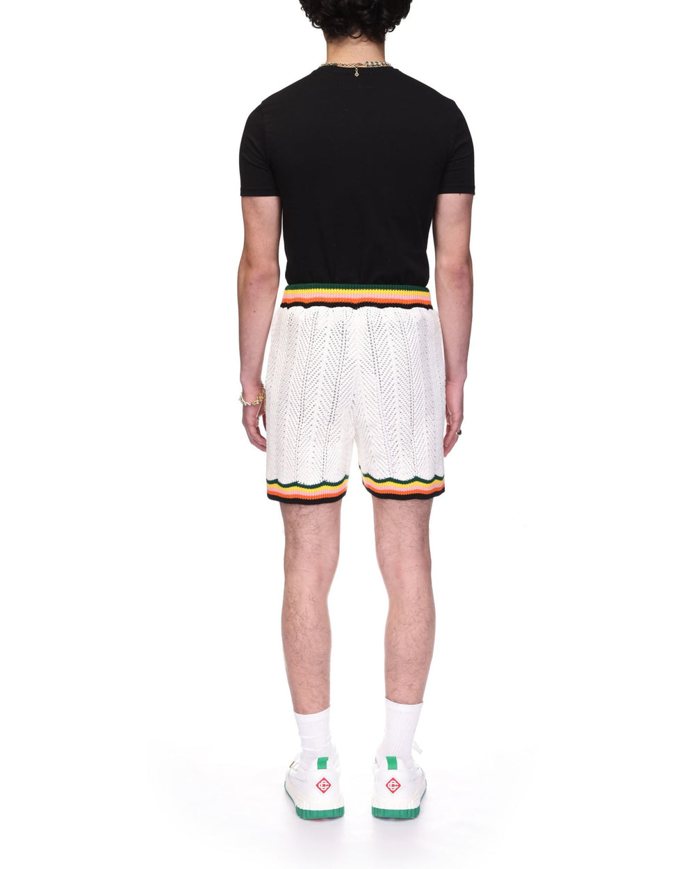 Short Chevron Lace Shorts - photo 4/6 - UrbanDrip