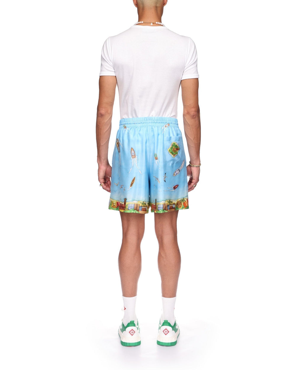 Short Maison Sur Piloti Silk Shorts - photo 4/6 - UrbanDrip