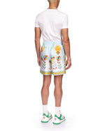 Short Yoruba Flowers Silk Shorts - photo 5/6 - UrbanDrip