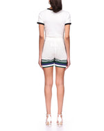 Short Crochet Tennis Shorts Blanc - photo 4/6 - UrbanDrip