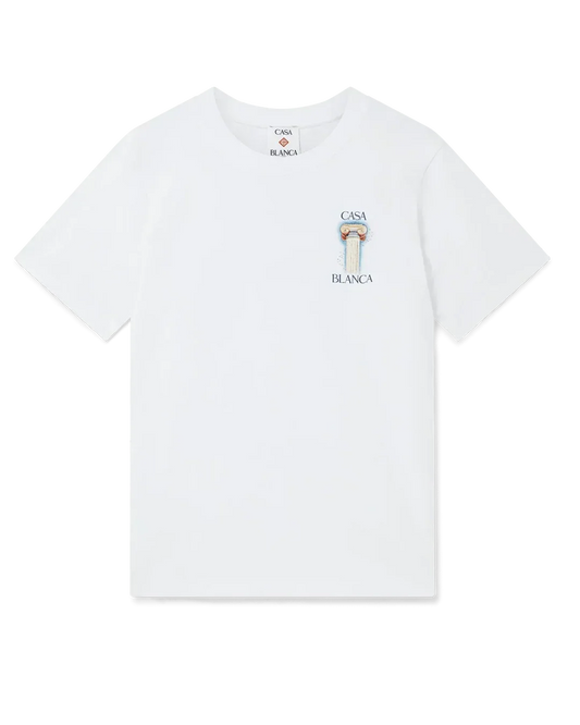 T-Shirt La Colonne Blanc - photo 1/4 - UrbanDrip