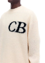 Sweat Pull CB Logo Knit Beige - photo 2/5 - UrbanDrip