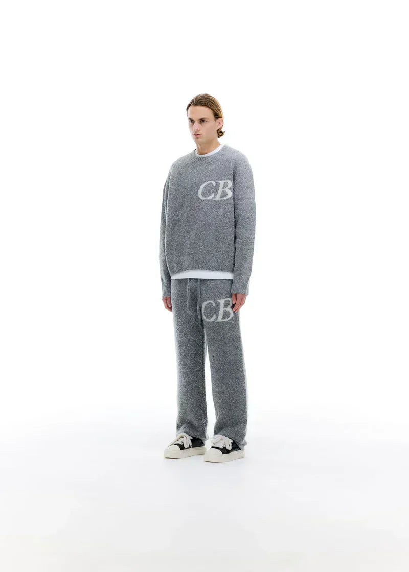 Sweat Pull CB Logo Knit Gris - photo 3/5 - UrbanDrip