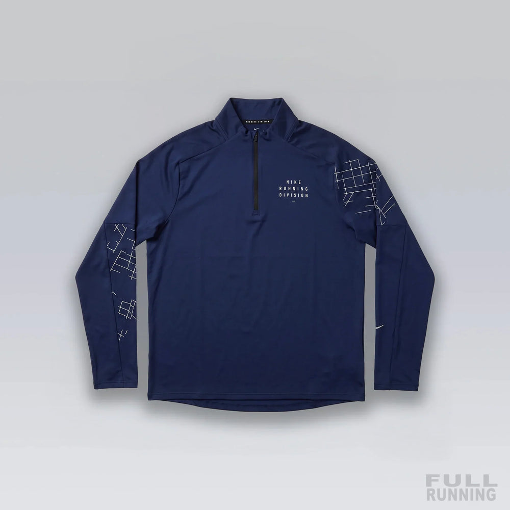 Haut de Running Division Bleu