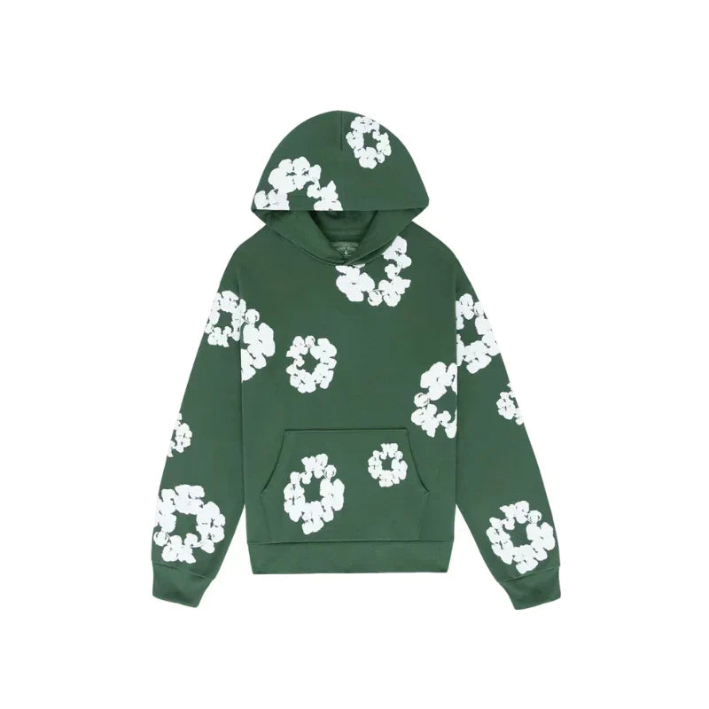 Sweat Pull Denim The Cotton Wreath Vert - photo 1/2 - UrbanDrip