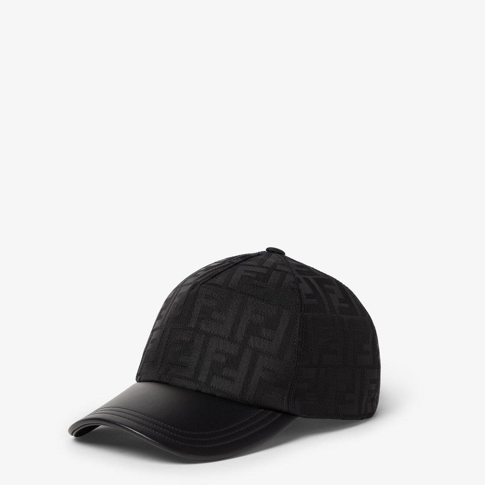 Casquette de baseball en nylon jacquard Noir - photo 1/3 - UrbanDrip