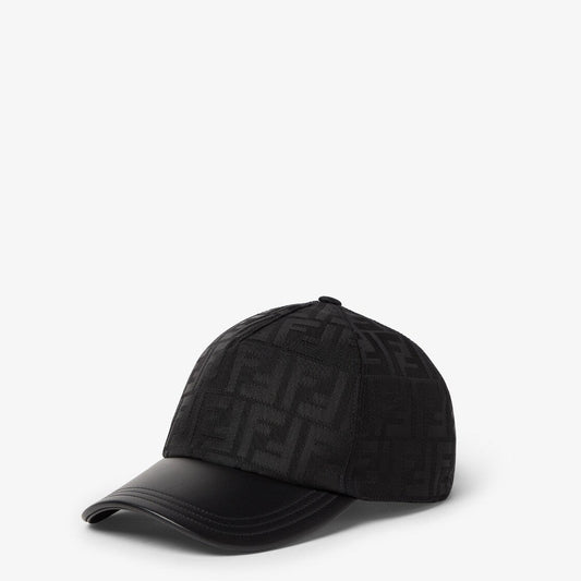 Casquette de baseball en nylon jacquard Noir - photo 1/3 - UrbanDrip
