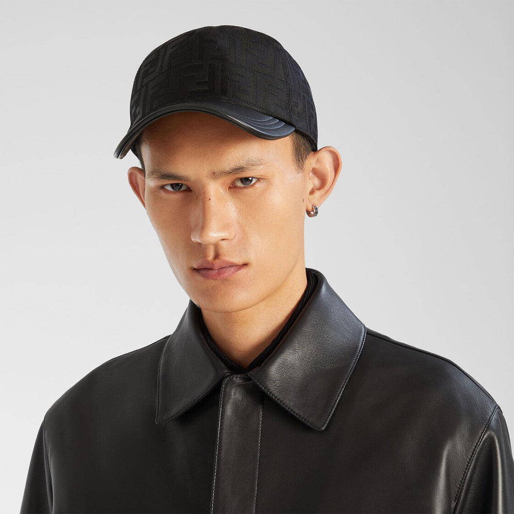 Casquette de baseball en nylon jacquard Noir - photo 3/3 - UrbanDrip